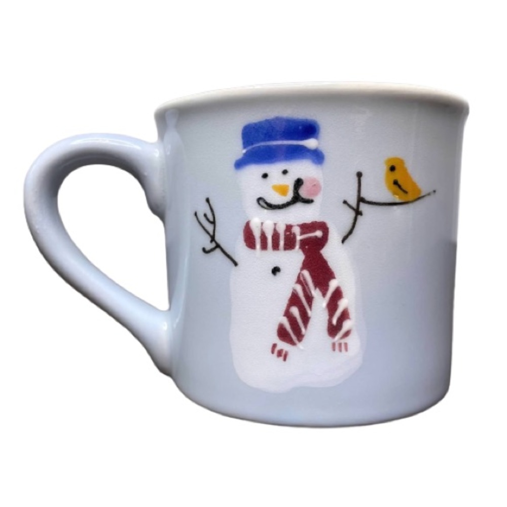Hartstone USA Snowman Winter Coffee Winter Mug Blue